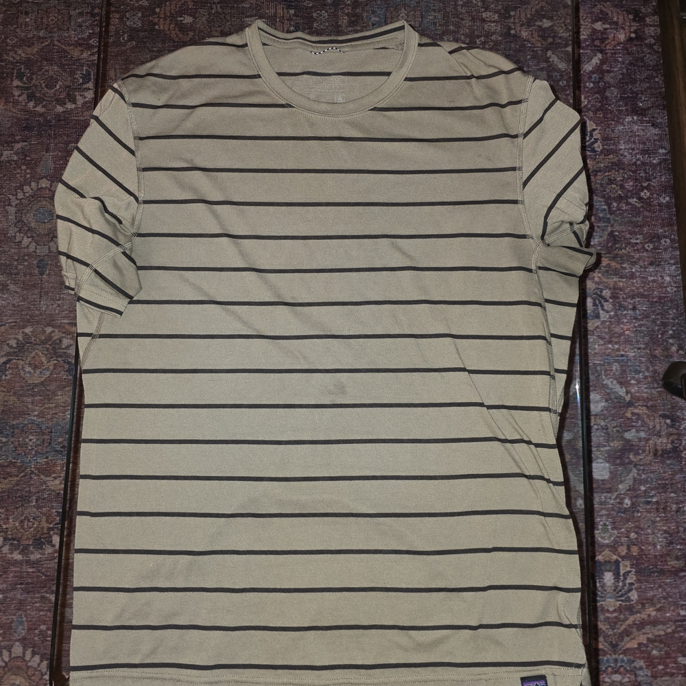 Mens Patagonia Capline Short Sleeve Hiking Shirt